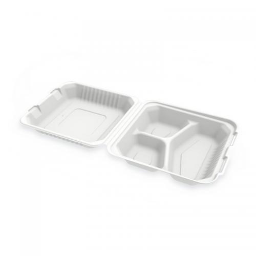 Plant fiber biodegradable container