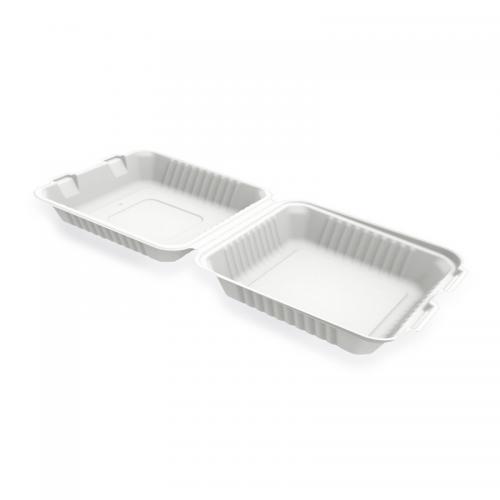 Plant fiber biodegradable container