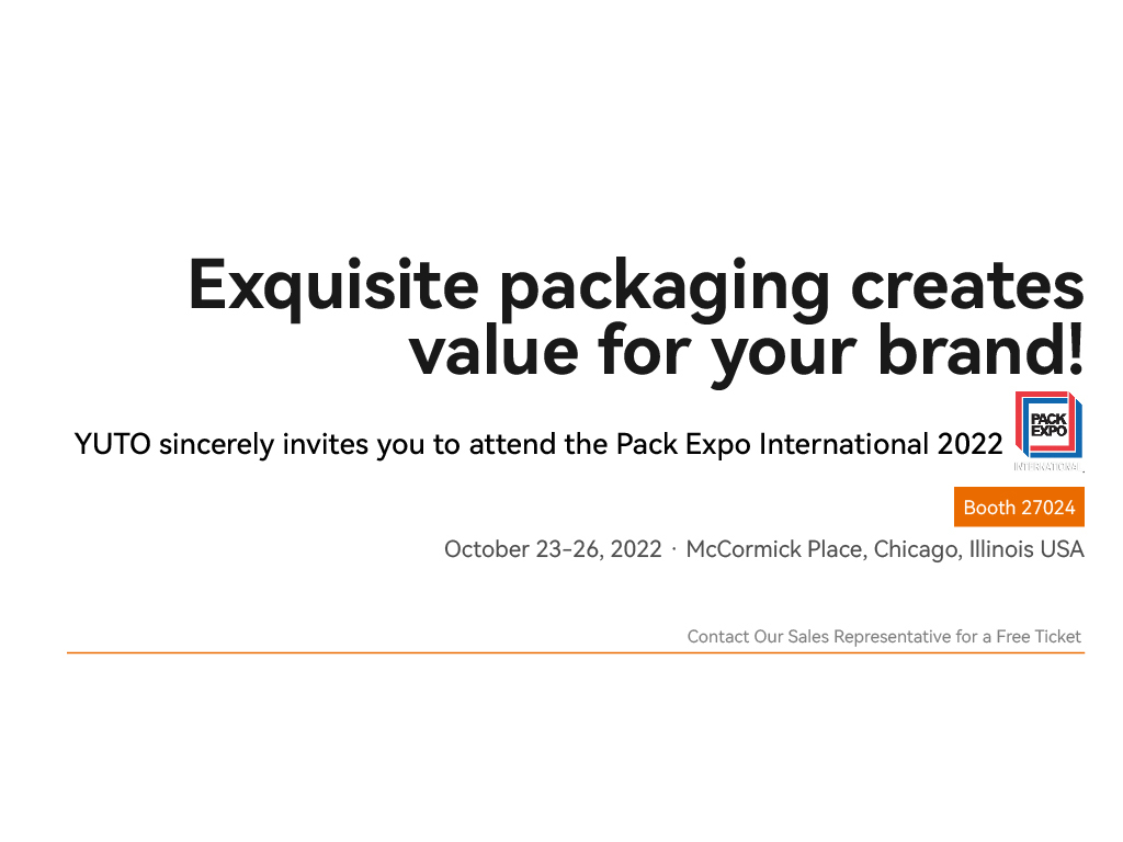 Pack Expo | YUTOECO invites you to create new sustainable future together